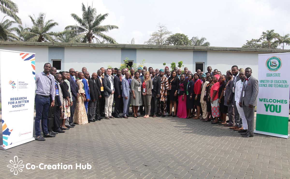 Representatives from CcHUB and Ogun State government